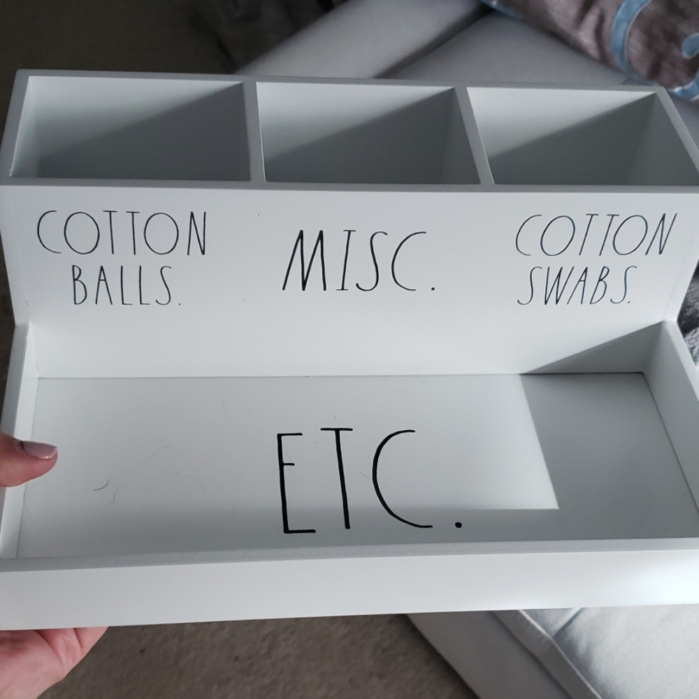 Rae Dunn Bathroom Organizer